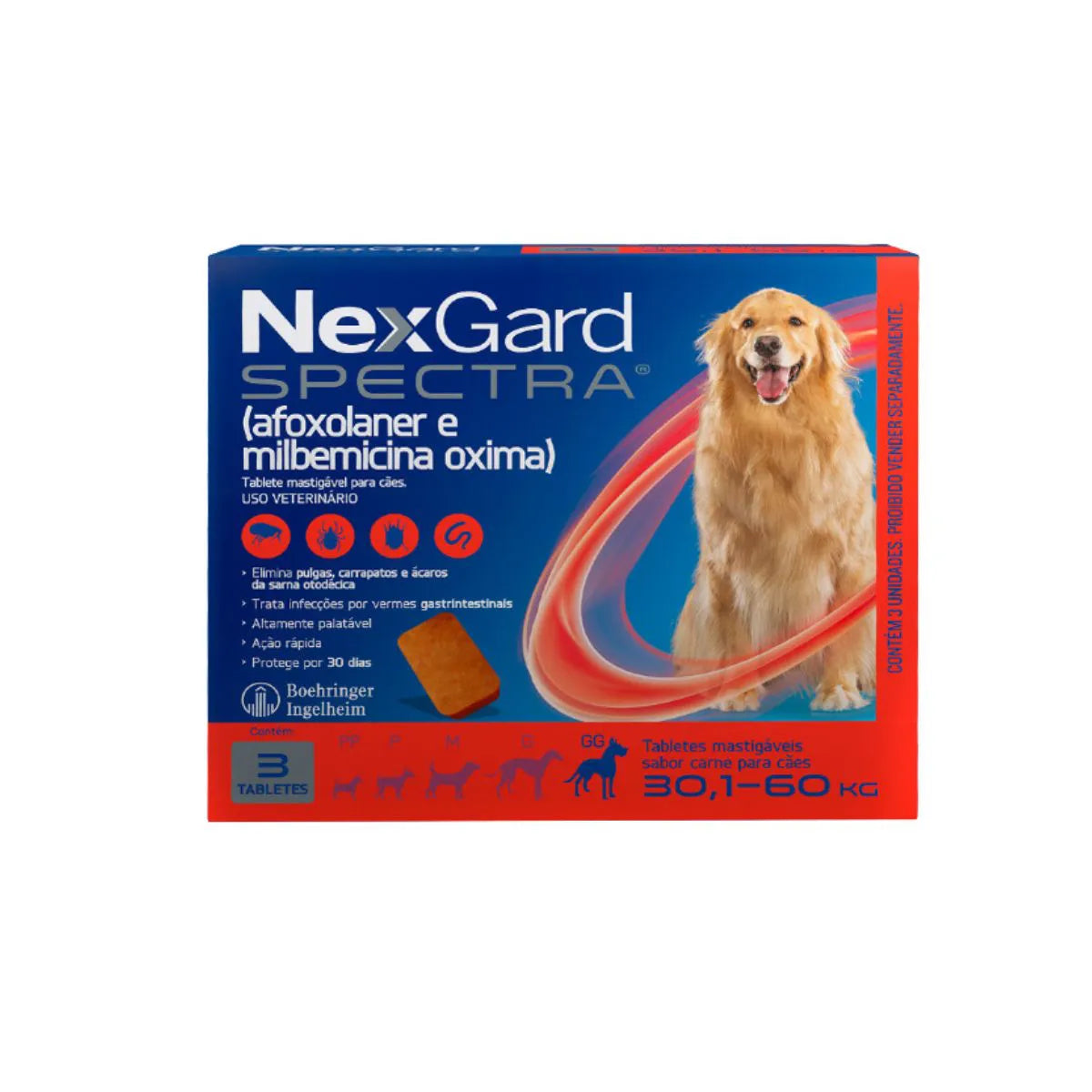 NexGard Antipulgas 30,1-60kg