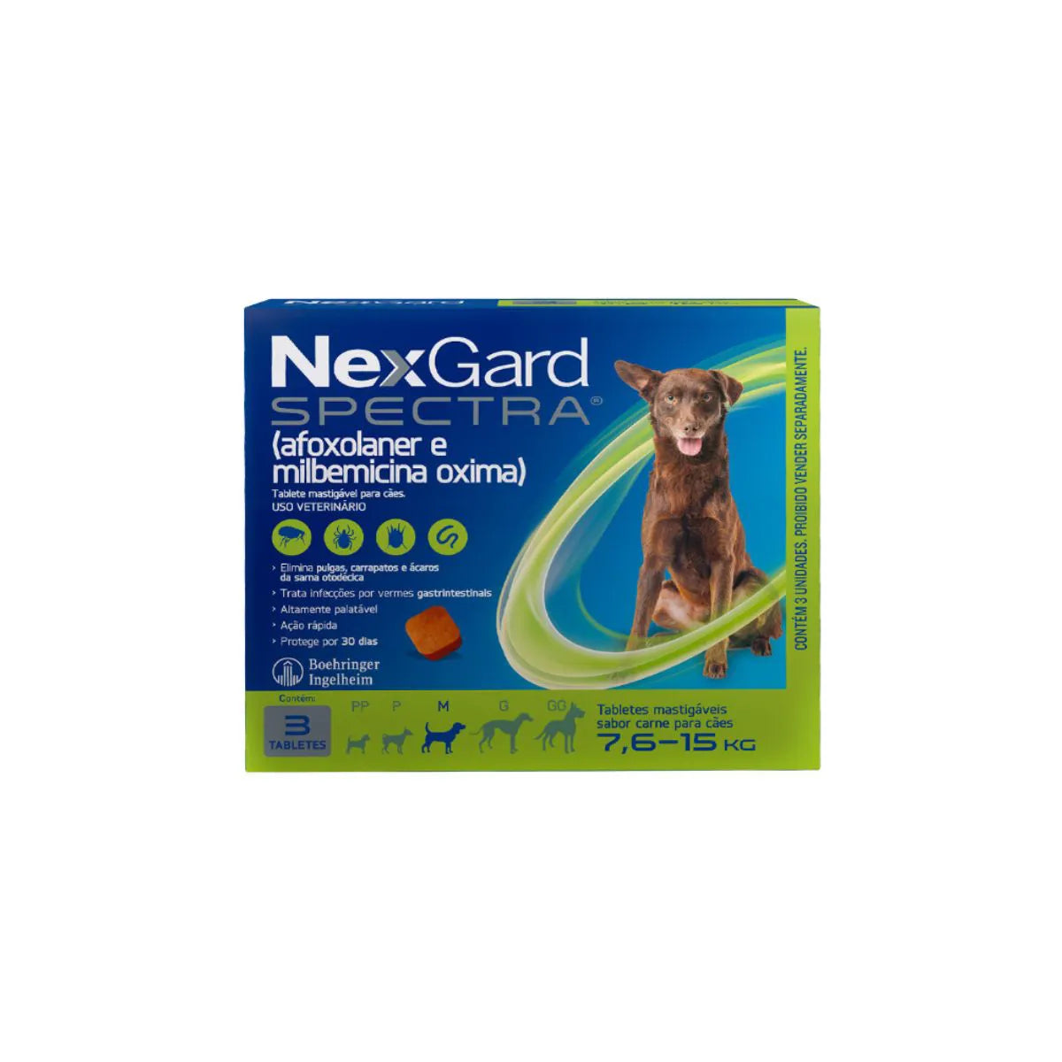 NexGard Antipulgas 7,6-15kg