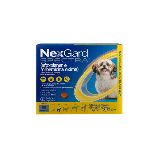 NexGard Antipulgas 3,6-7,5kg